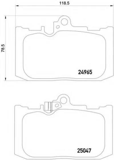 Комплект тормозных колодок, дисковый тормоз HELLA купить