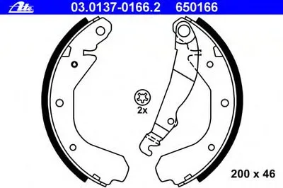 Комплект тормозных колодок ATE купить