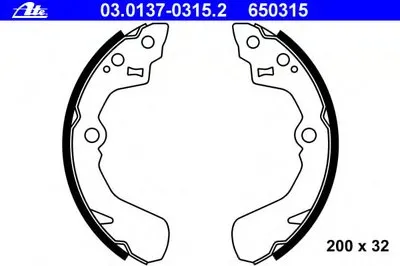 Комплект тормозных колодок ATE купить