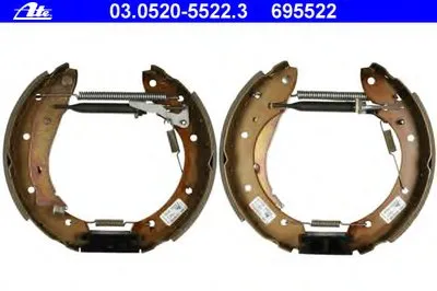 Комплект тормозных колодок Original ATE TopKit ATE купить