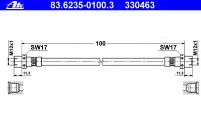 Тормозной шланг ATE купить