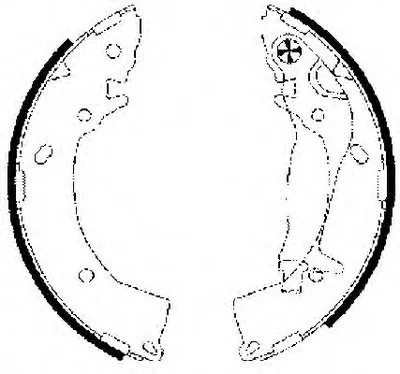 Комплект тормозных колодок Shoe Kit Pro TEXTAR купить