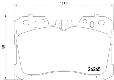Комплект тормозных колодок, дисковый тормоз HELLA PAGID купить