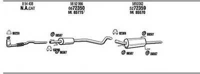 Система выпуска ОГ WALKER купить