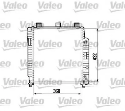 Радиатор, охлаждение двигателя VALEO купить