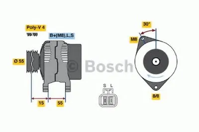 Генератор BOSCH купить