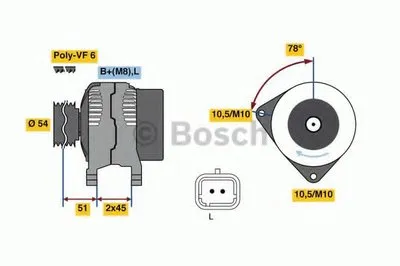 Генератор BOSCH купить