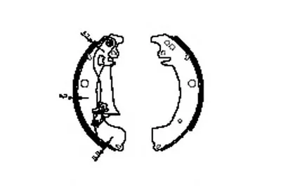 Комплект тормозных колодок HELLA PAGID купить