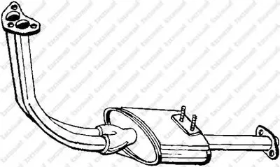 Предглушитель выхлопных газов BOSAL купить