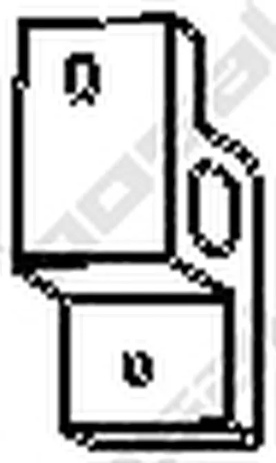 Резиновые полоски, система выпуска BOSAL купить