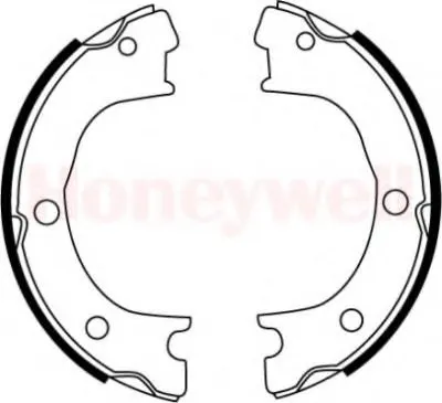 Комплект тормозных колодок, стояночная тормозная система JURID купить