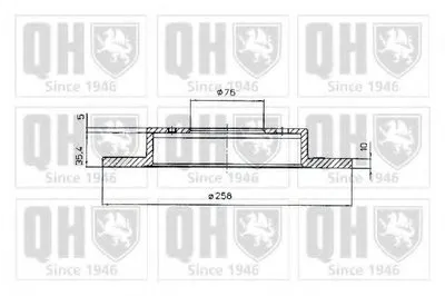 Тормозной диск QUINTON HAZELL купить