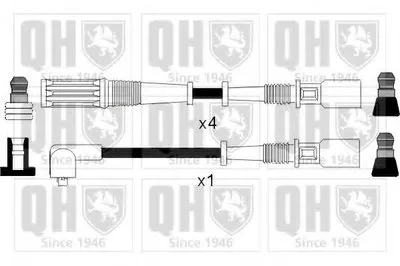 Комплект проводов зажигания CI QUINTON HAZELL купить