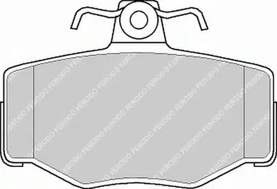 Комплект тормозных колодок, дисковый тормоз PREMIER FERODO купить