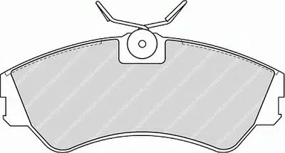 Комплект тормозных колодок, дисковый тормоз PREMIER FERODO купить