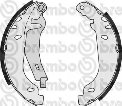 Комплект тормозных колодок BREMBO купить