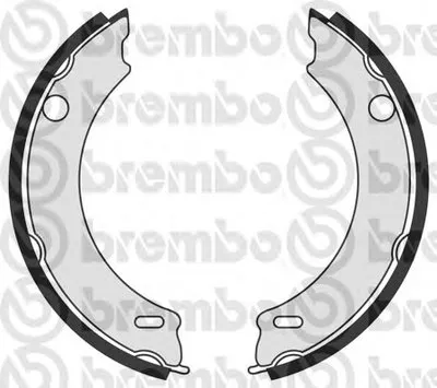 Комплект тормозных колодок, стояночная тормозная система BREMBO купить