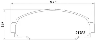 Комплект тормозных колодок, дисковый тормоз MINTEX купить