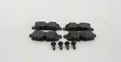 Комплект тормозных колодок, дисковый тормоз TRISCAN купить