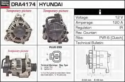 Генератор Brand New REMY (Light Duty) DELCO REMY купить