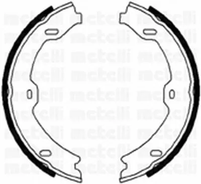Комплект тормозных колодок, стояночная тормозная система METELLI купить