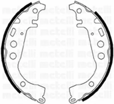 Комплект тормозных колодок METELLI купить