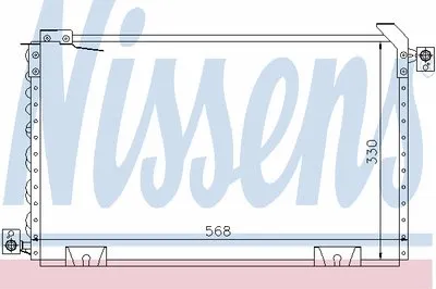 Конденсатор, кондиционер NISSENS купить