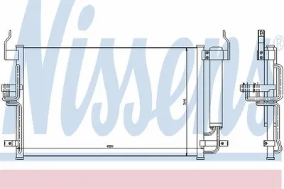 Конденсатор, кондиционер NISSENS купить