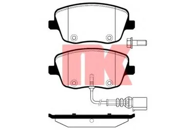 Комплект тормозных колодок, дисковый тормоз NK купить