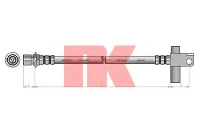Тормозной шланг NK купить