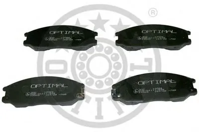 Комплект тормозных колодок, дисковый тормоз OPTIMAL купить