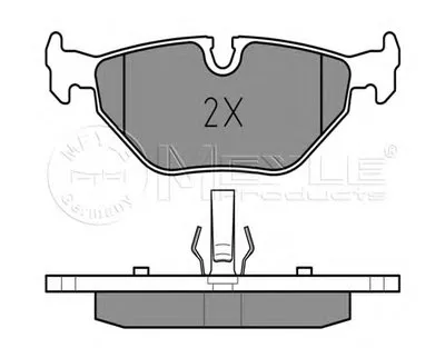Комплект тормозных колодок, дисковый тормоз MEYLE купить