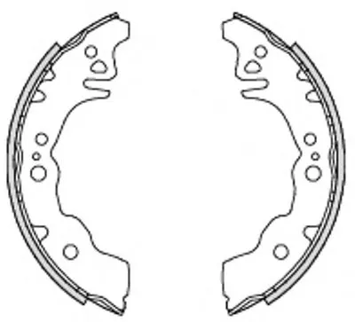 Комплект тормозных колодок REMSA купить