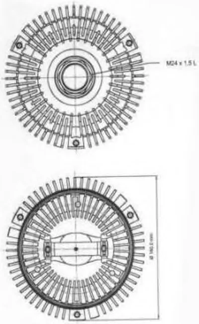 Сцепление, вентилятор радиатора BUGIAD купить
