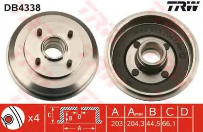 Тормозной барабан TRW купить