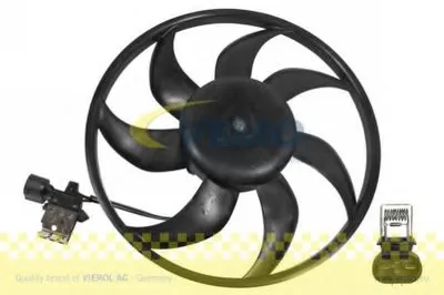 Вентилятор, охлаждение двигателя Q+, original equipment manufacturer quality VEMO купить