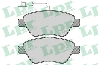Комплект тормозных колодок, дисковый тормоз LPR купить