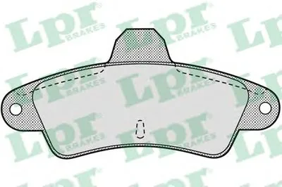 Комплект тормозных колодок, дисковый тормоз LPR купить