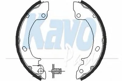 Комплект тормозных колодок MK KASHIYAMA KAVO PARTS купить
