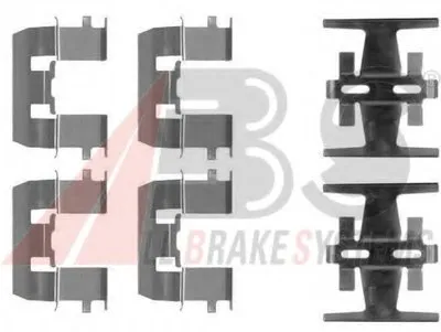 Комплектующие, колодки дискового тормоза A.B.S. купить