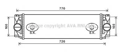 Интеркулер AVA QUALITY COOLING купить