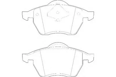 Комплект тормозных колодок, дисковый тормоз DURON купить