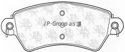 Комплект тормозных колодок, дисковый тормоз QH JP GROUP купить