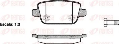 Комплект тормозных колодок, дисковый тормоз KAWE купить