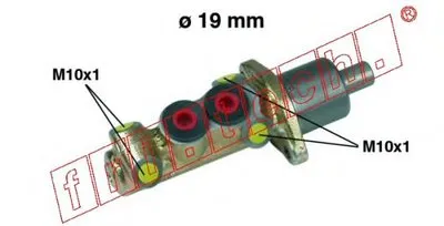 целиндер ручного тормоза fri.tech. купить
