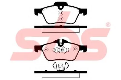 Комплект тормозных колодок, дисковый тормоз sbs купить