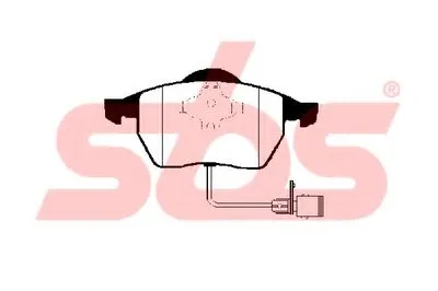 Комплект тормозных колодок, дисковый тормоз sbs купить