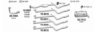 Система выпуска ОГ ASSO купить