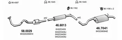 Система выпуска ОГ ASSO купить