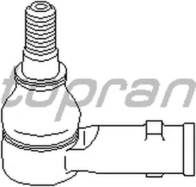 Наконечник поперечной рулевой тяги TOPRAN купить